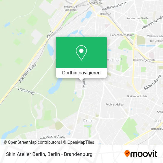 Skin Atelier Berlin Karte