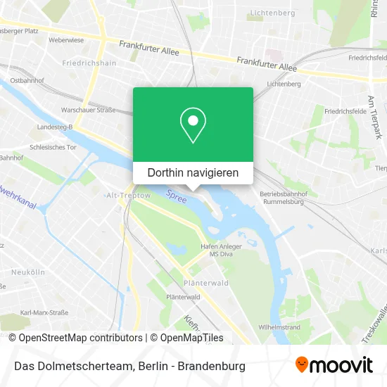Das Dolmetscherteam Karte