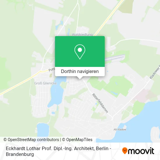 Eckhardt Lothar Prof. Dipl.-Ing. Architekt Karte