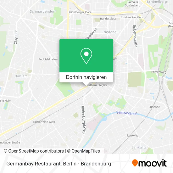 Germanbay Restaurant Karte