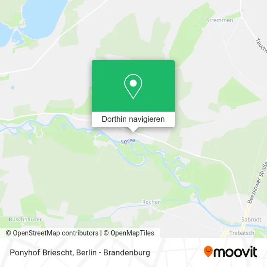 Ponyhof Briescht Karte