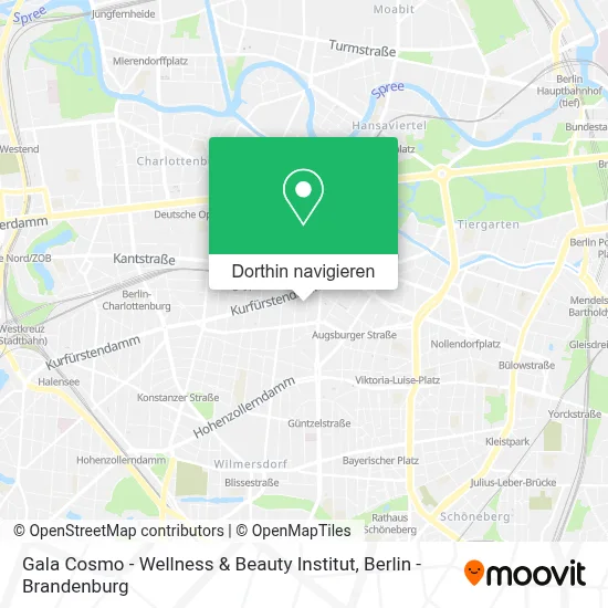 Gala Cosmo - Wellness & Beauty Institut Karte