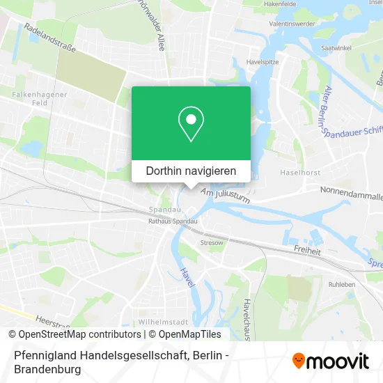 Pfennigland Handelsgesellschaft Karte