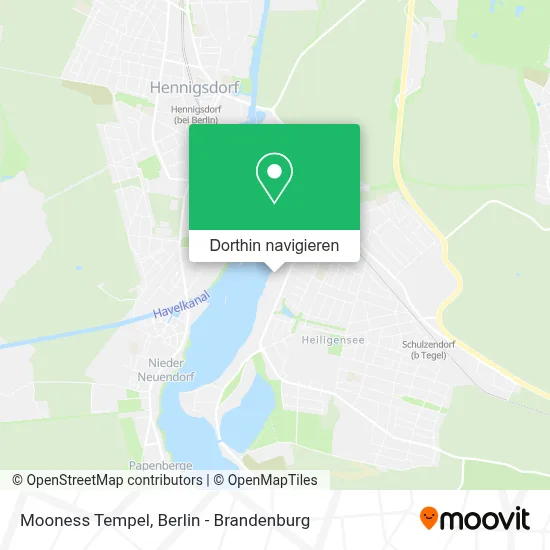 Mooness Tempel Karte