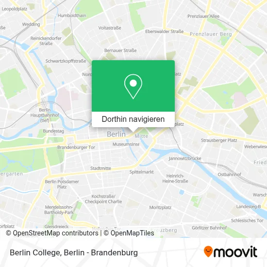 Berlin College Karte