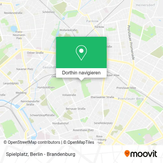 Spielplatz Karte