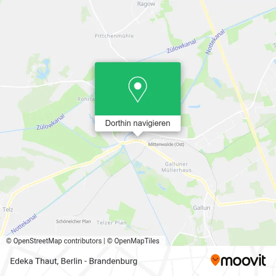 Edeka Thaut Karte