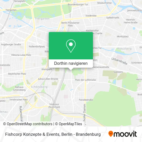 Fishcorp Konzepte & Events Karte