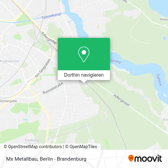Mx Metallbau Karte