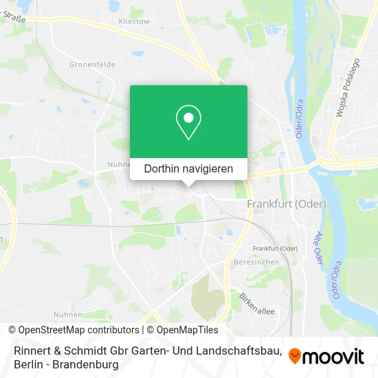 Rinnert & Schmidt Gbr Garten- Und Landschaftsbau Karte