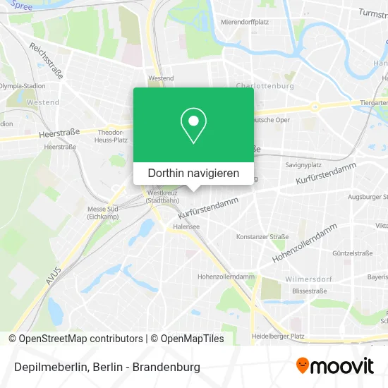 Depilmeberlin Karte