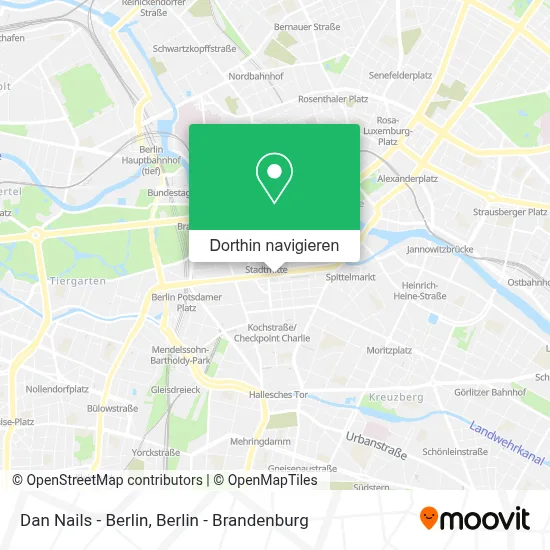 Dan Nails - Berlin Karte