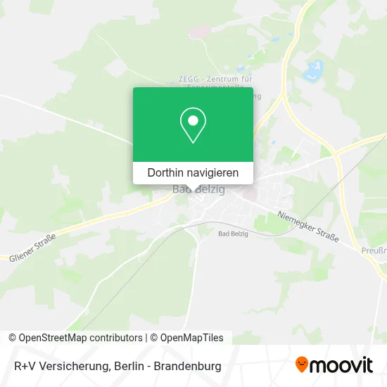 R+V Versicherung Karte