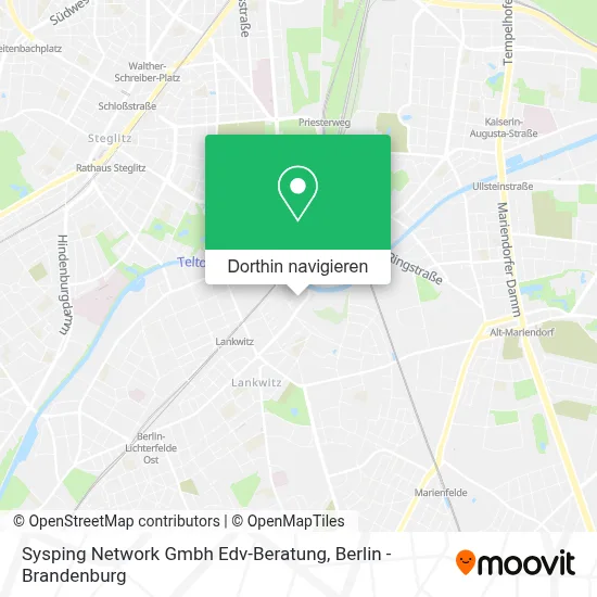 Sysping Network Gmbh Edv-Beratung Karte