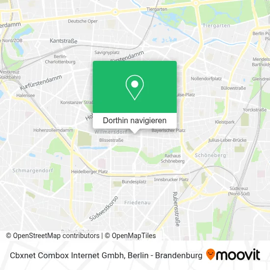 Cbxnet Combox Internet Gmbh Karte
