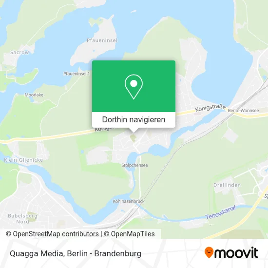 Quagga Media Karte