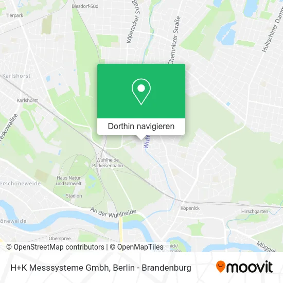 H+K Messsysteme Gmbh Karte