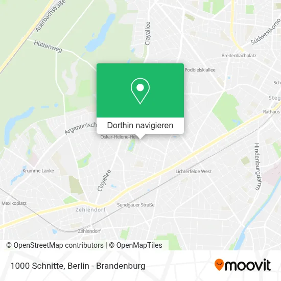 1000 Schnitte Karte