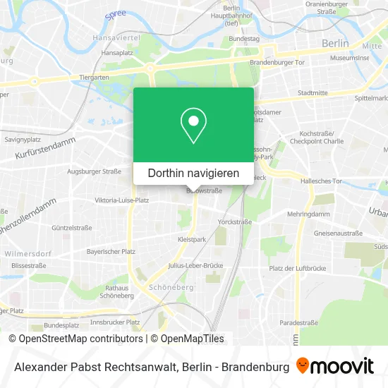 Alexander Pabst Rechtsanwalt Karte