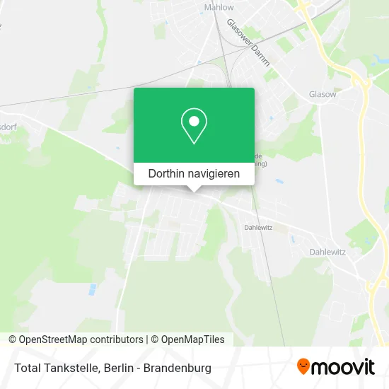 Total Tankstelle Karte