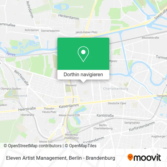 Eleven Artist Management Karte