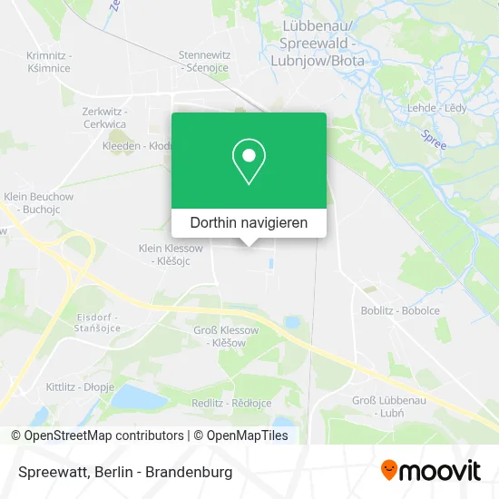 Spreewatt Karte
