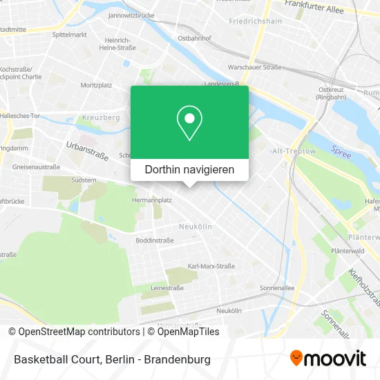 Basketball Court Karte