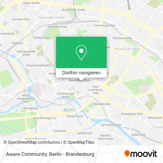 Aware Community Karte