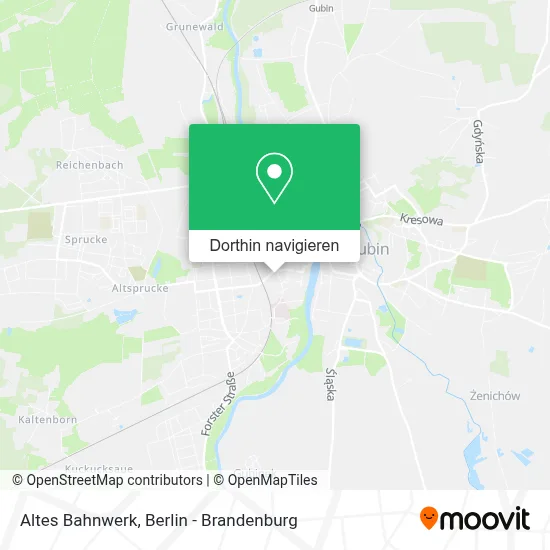 Altes Bahnwerk Karte
