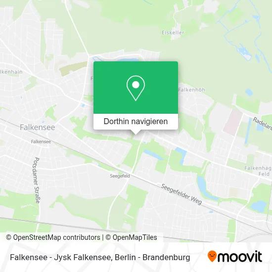 Falkensee - Jysk Falkensee Karte