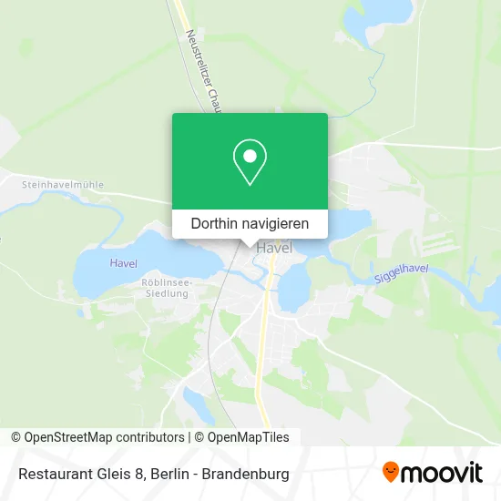 Restaurant Gleis 8 Karte