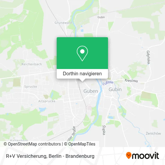 R+V Versicherung Karte