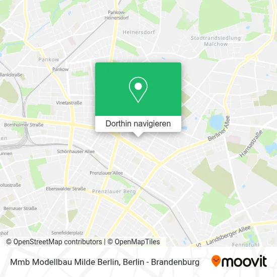 Mmb Modellbau Milde Berlin Karte