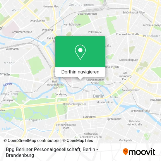 Bpg Berliner Personalgesellschaft Karte