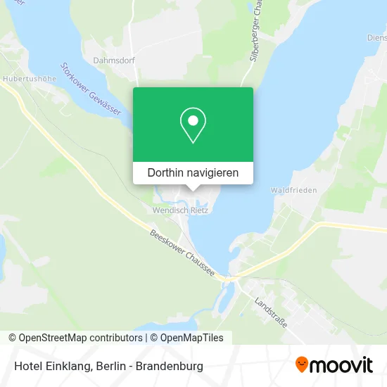 Hotel Einklang Karte