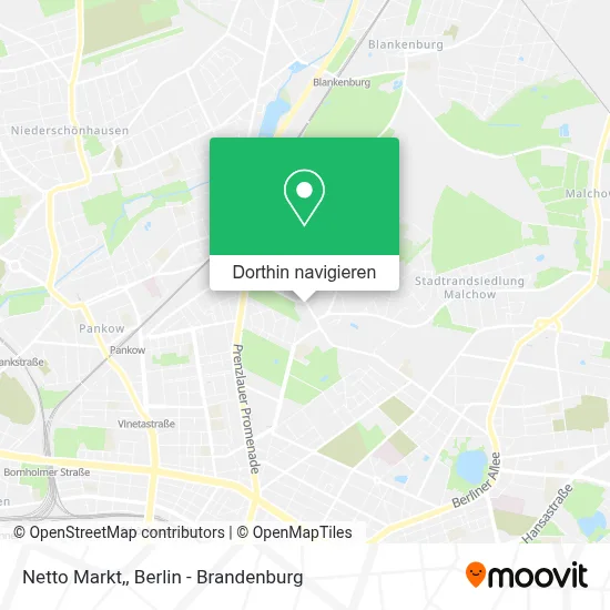 Netto Markt, Karte