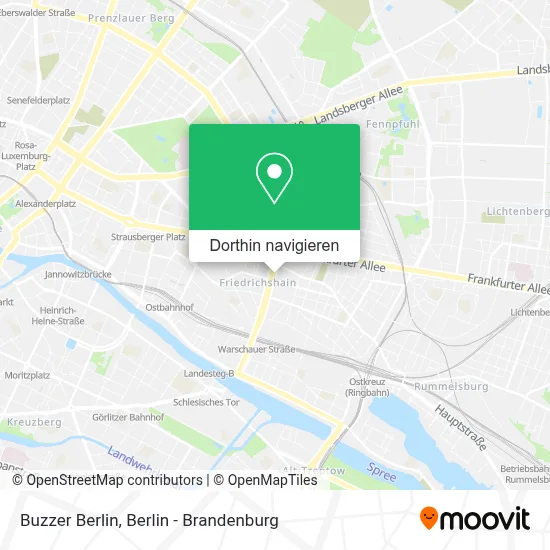 Buzzer Berlin Karte