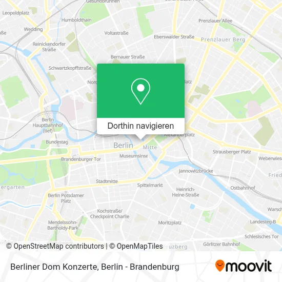 Berliner Dom Konzerte Karte