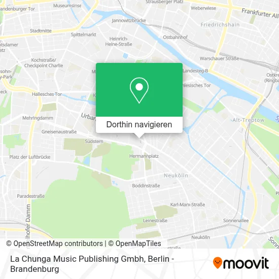 La Chunga Music Publishing Gmbh Karte