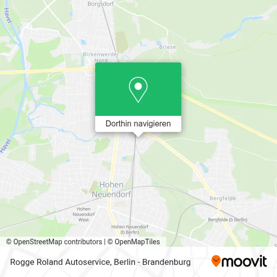 Rogge Roland Autoservice Karte