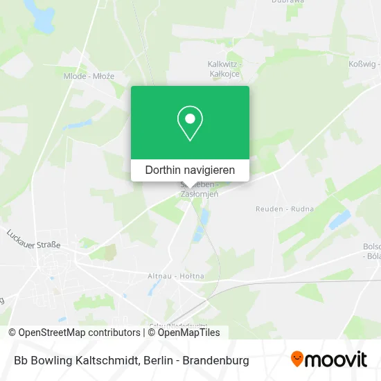 Bb Bowling Kaltschmidt Karte