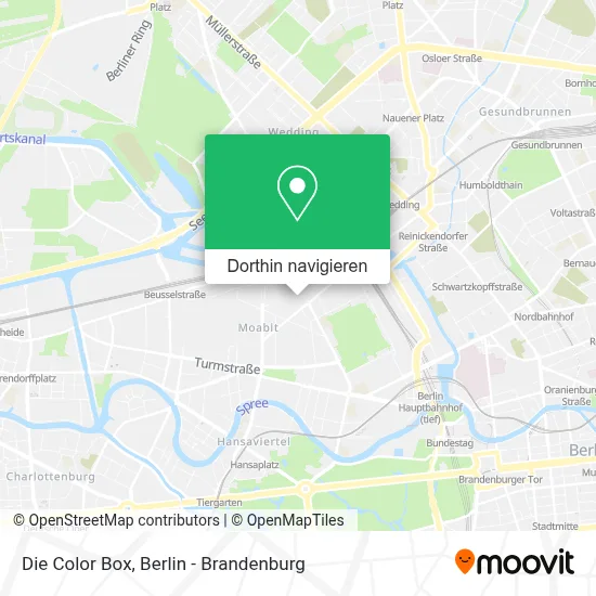 Die Color Box Karte