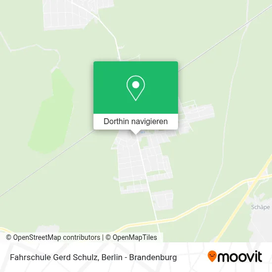 Fahrschule Gerd Schulz Karte