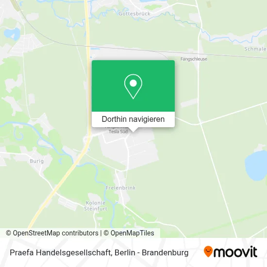 Praefa Handelsgesellschaft Karte