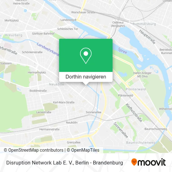 Disruption Network Lab E. V. Karte
