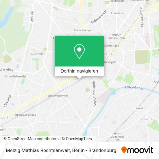 Melzig Mathias Rechtsanwalt Karte