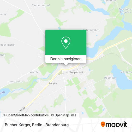 Bücher Karger Karte