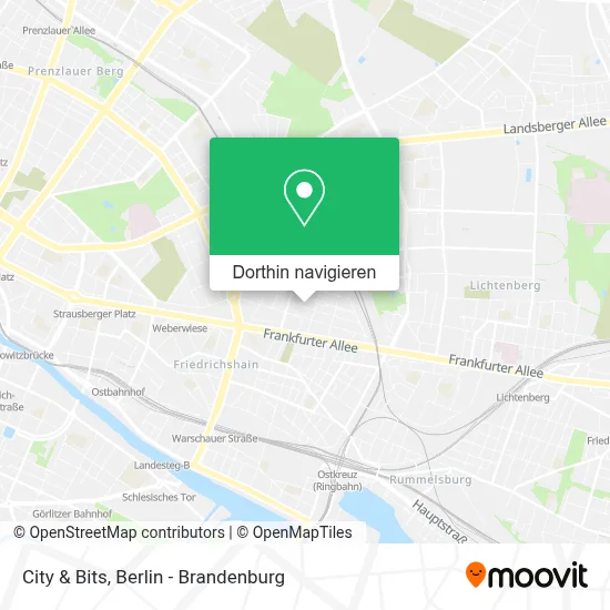 City & Bits Karte