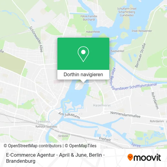 E-Commerce Agentur - April & June Karte