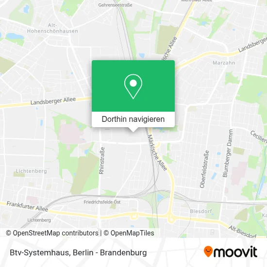 Btv-Systemhaus Karte